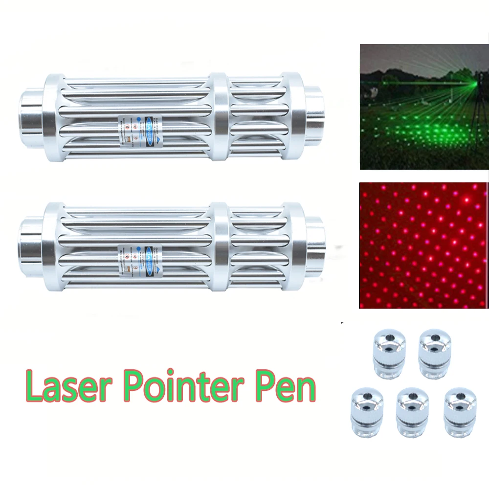 

8000m Green Laser Sight Red Laser 017 Pointer High Powerful Device Adjustable Focus Lazer Laser Head Includes 18650 battery