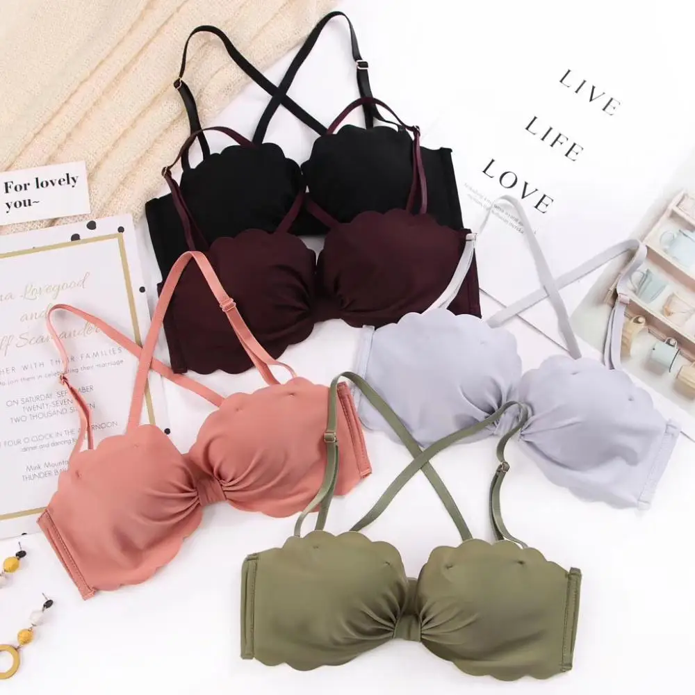 

Women Sexy Bras Wireless Push Up Soft Undearwear Bralette Lingerie