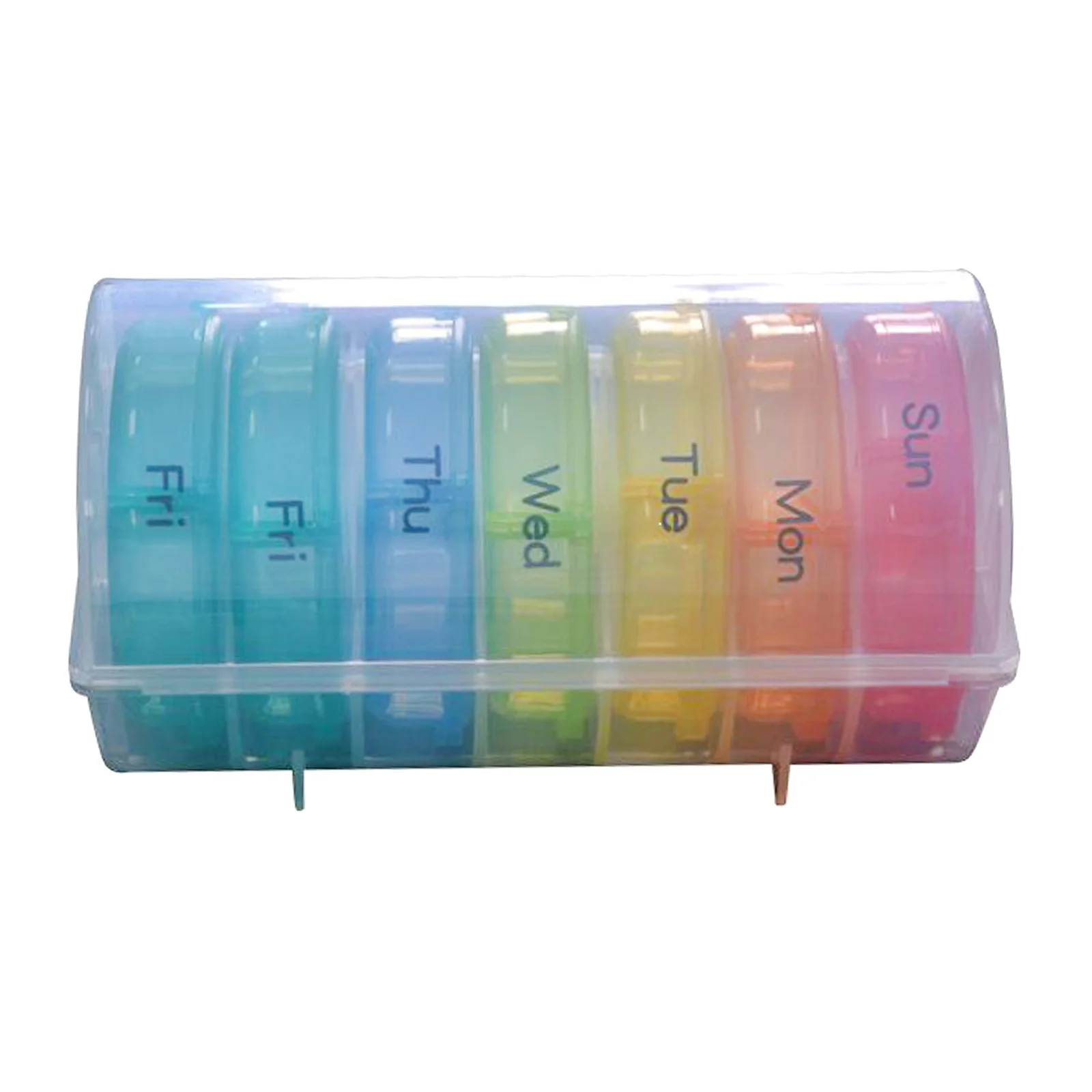 

Safe Reliable Portable Seven-Day Pill Box Medicine Case Container Organiser