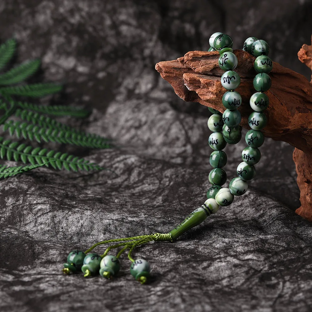 10 мм Средний Tassel Pendant 33 четки браслет исламский мусульманский тасбих Аллах оптом