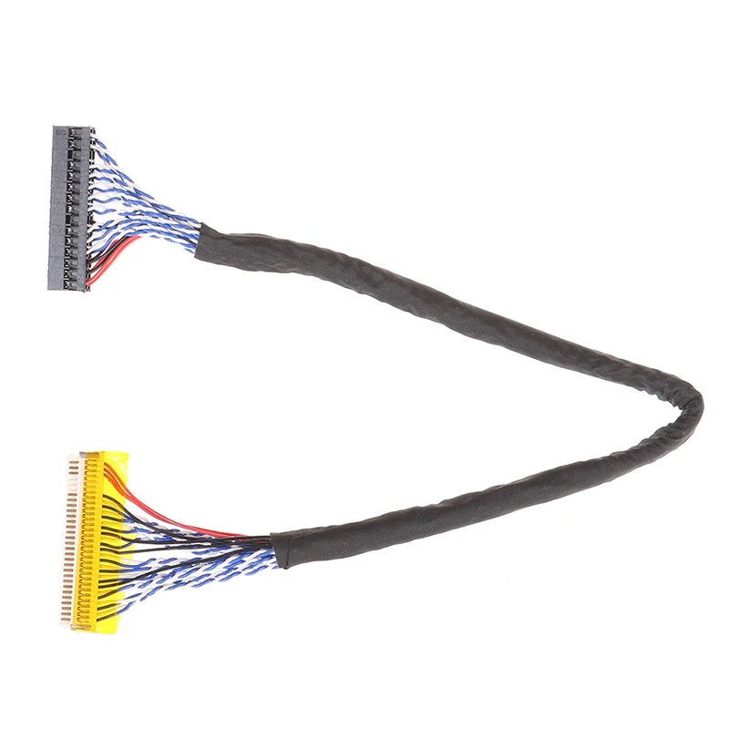 

LVDS Cable FIX-30P-S8 FIX 30Pins S8 Single 8bit 1ch 8bit LED LCD Display Panel LCD panel Screen cable line about 25cm
