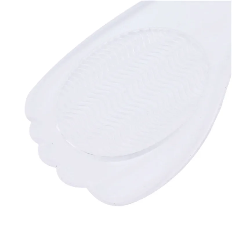 

1Pair High Heel Silicone Gel Cushion Insole Shoe Anti Slip Foot Feet Pad Transparent Pain Relief Massage Cushions Foot Care