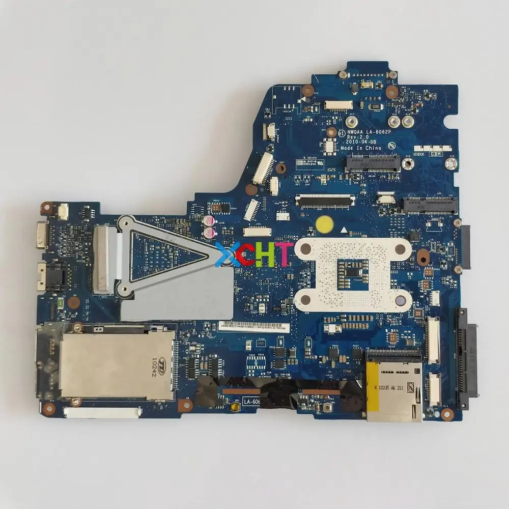 Материнская плата для ноутбука Toshiba Satellite A660 A665 K000104390 NWQAA LA-6062P Rev 2 0 GT330M системная