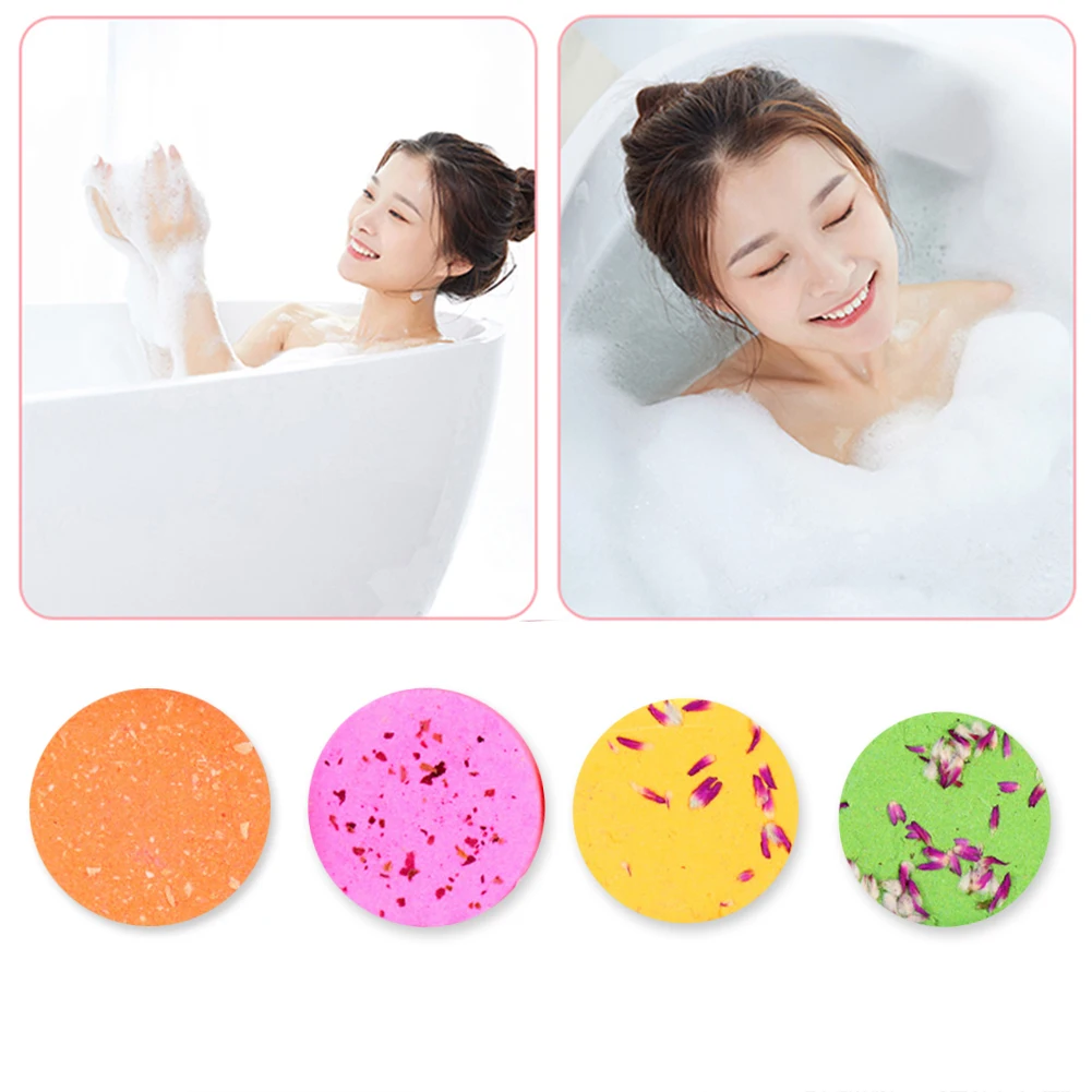 

8pcs Exfoliation Anti-fatigue Skin Care Products Body Cleaner Bath Bubble Bomb Kit for Travel/Home Soften Cuticle Skin Care