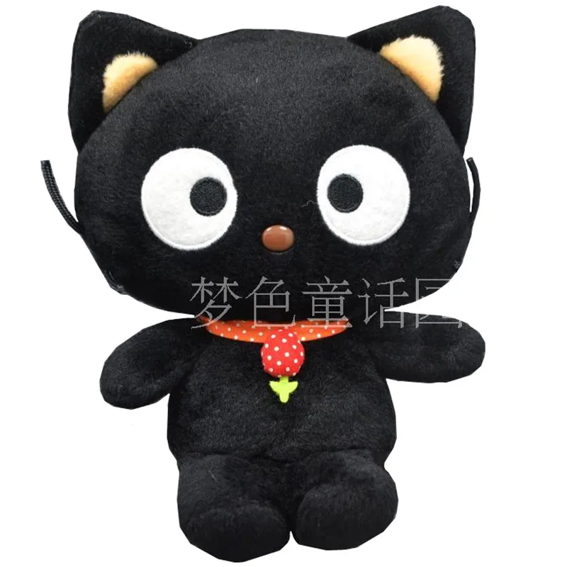 Милая Черная кошка Chococat плюшевая игрушка мягкие животные 17 см детские игрушки