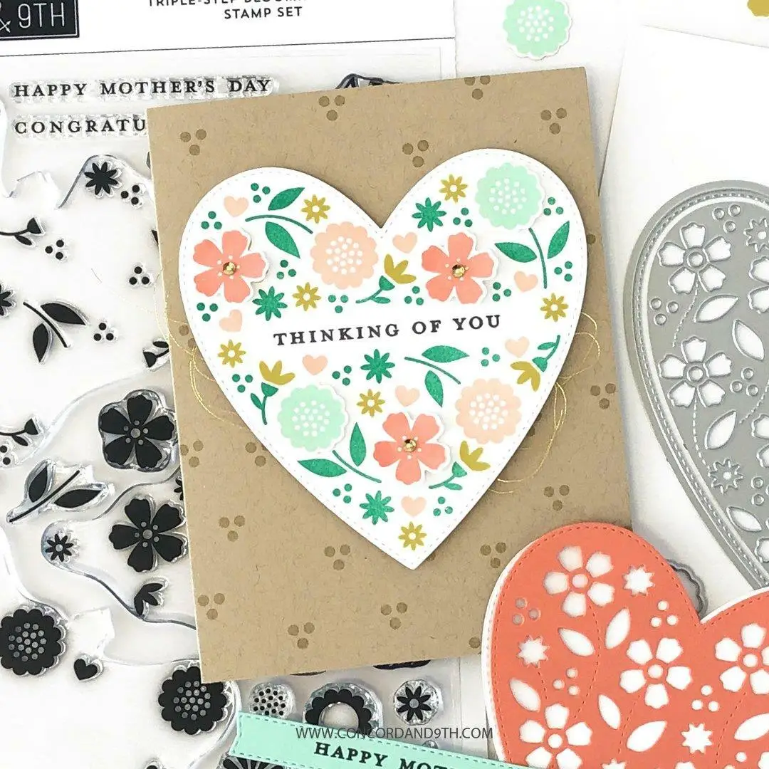 

Heart Leaves Rectangle New Design Metal Cutting Dies Craft Stencil Diy Scrapbooking Handmade Card Make Shape Album Decor Model