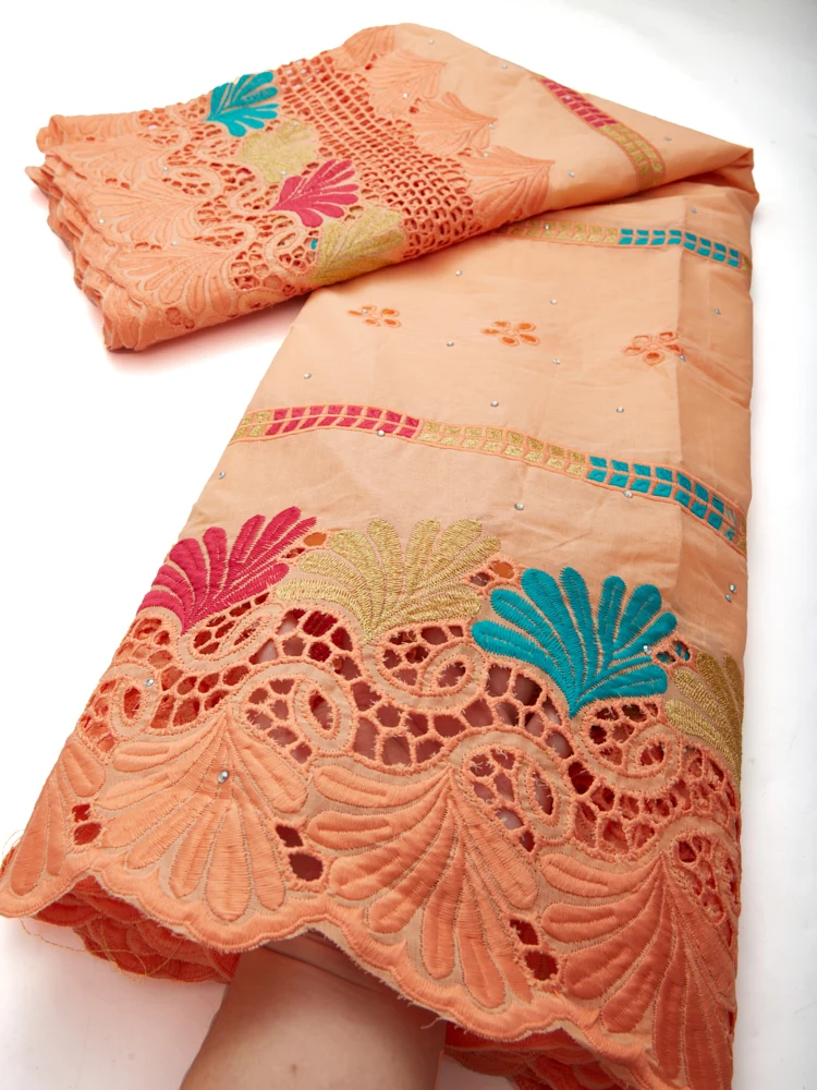 

2,5 ярдов швейцарская вуаль кружева в Швейцарии африканская кружевная ткань Нигерия вышивка 100% хлопчатобумажная кружевная ткань для вечерн...