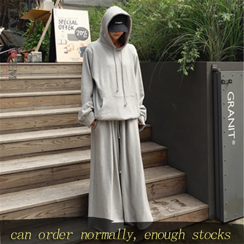 LANMREM can ship 2020 осенние модные новые толстовки для женщин Свободные повседневные