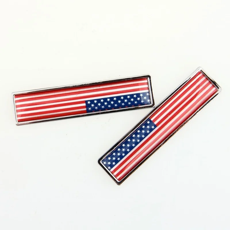 Автомобильный 3D стикер posbay Россия США Великобритания Италия Франция Канада