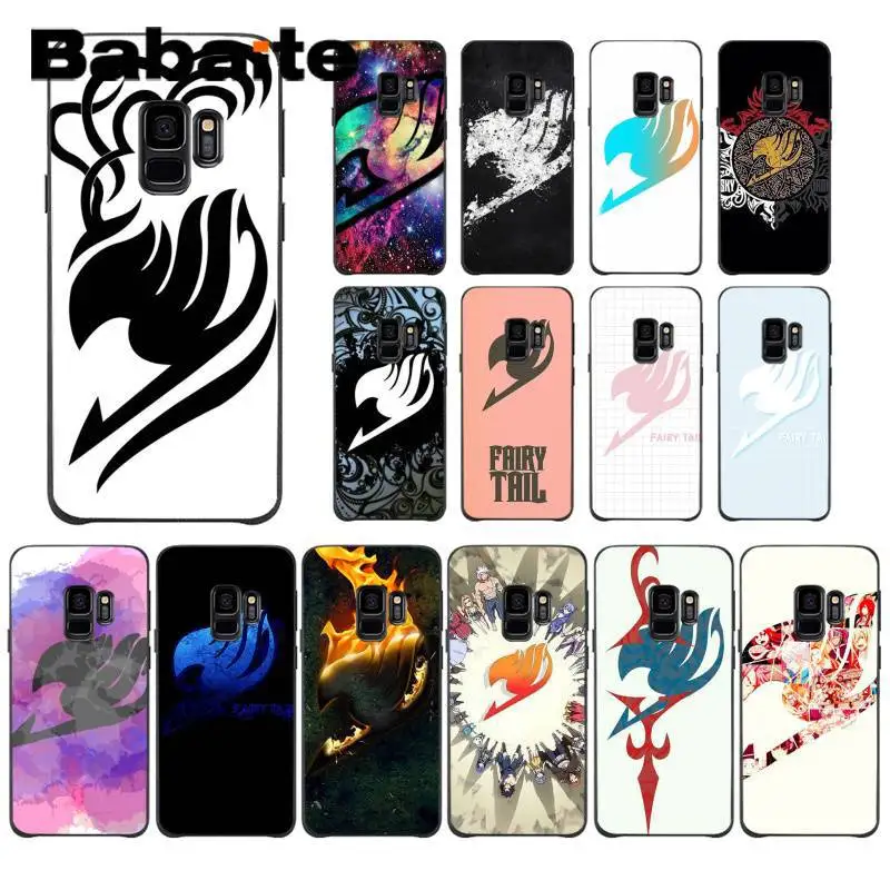 Babaite Сказочный логотип Новое поступление черный чехол для телефона Samsung GALAXY S9 plus S3