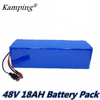 48v 18ah 1000w 13s3p lithium ion battery pack for 54 6v e bike electric bicycle scooter with discharge bms tariff free