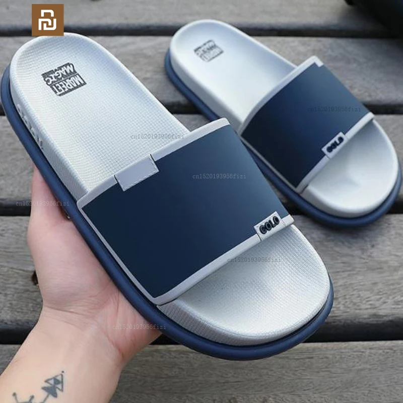 

xiaomi mijia slippers trend outdoor slippers household thick-soled indoor bath non-slip sandals and slippers