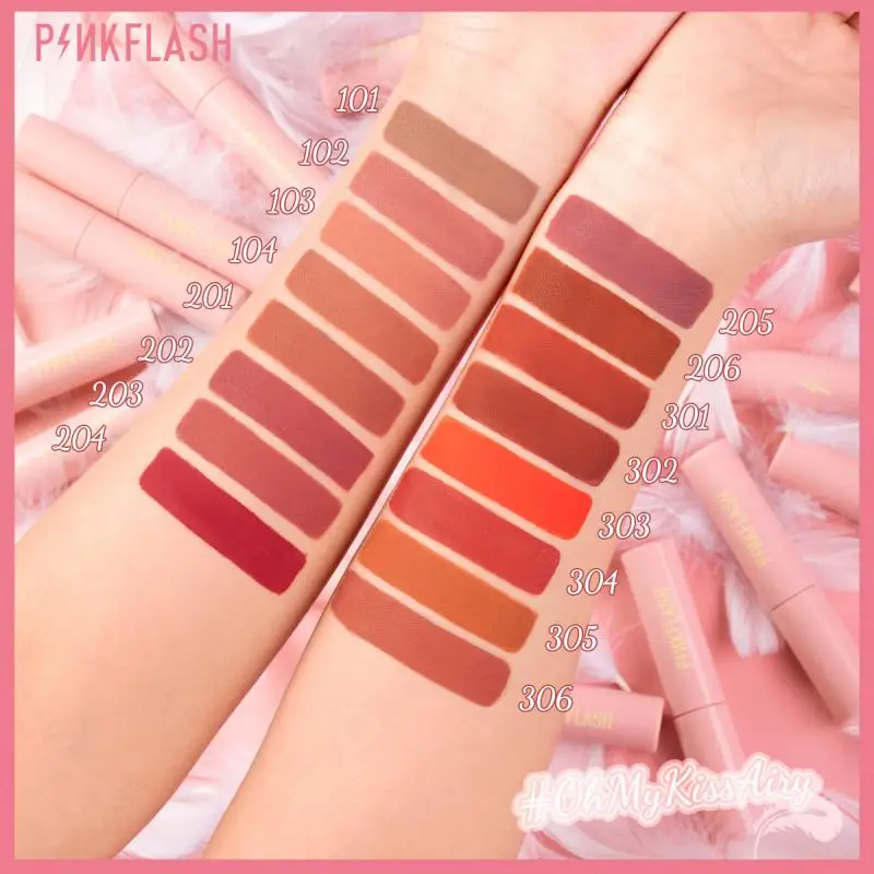 Airy Dual-use Lipstick Lips Glaze Matte Liquid Eyeshadow Blush Non-fading Lip Gloss Makeup Korea Cosmetic TSLM1 |
