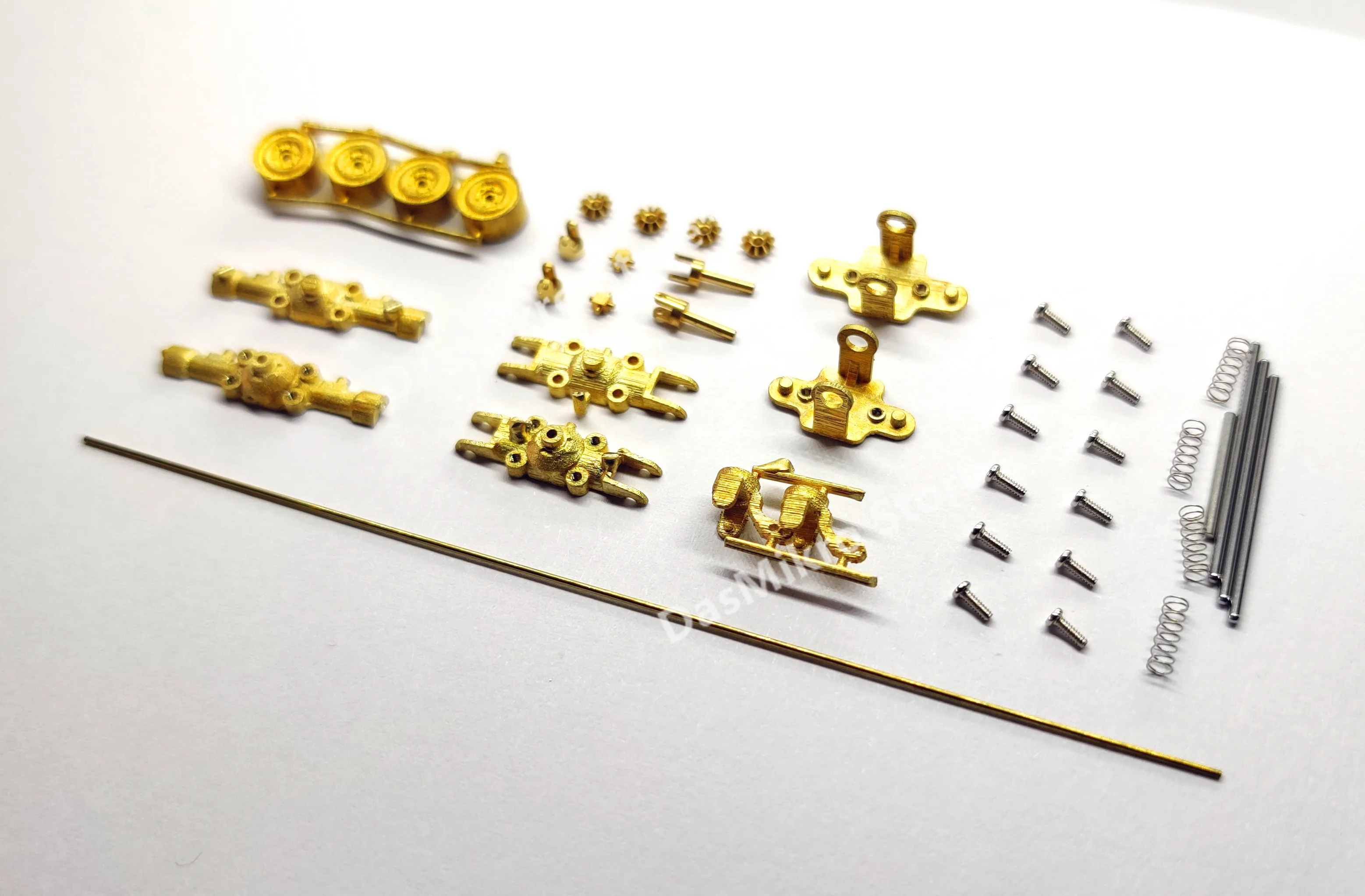 Das87 DS87E17 4WD Unimog Bevel Gear Axle And Suspension DIY Kit RC Car Parts | Игрушки и хобби