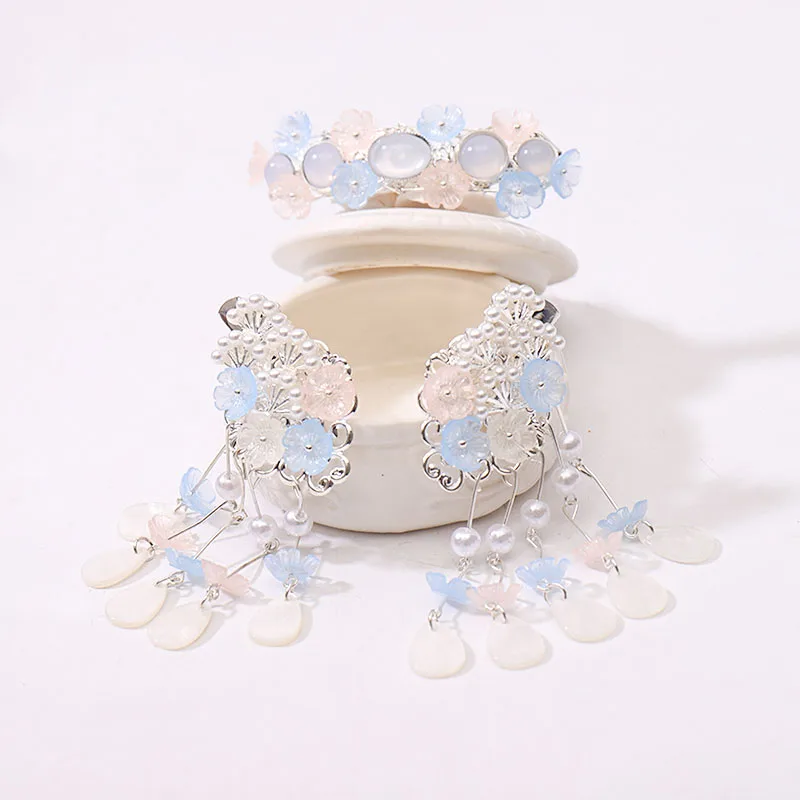 Детская супер бессмертный в древнем стиле повязка на голову для девочек