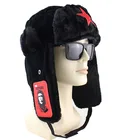 Русская Гевара, Советская армия, военная ушанка, шапки пилота, охотника, зимняя шапка, искусственный кроличьи меховые уши для мужчин и женщин, Мужская