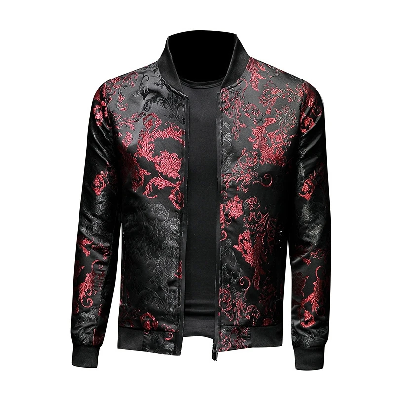 

5XL men's Vitage windbreaker inspired by landscape flowers in autumn 2020