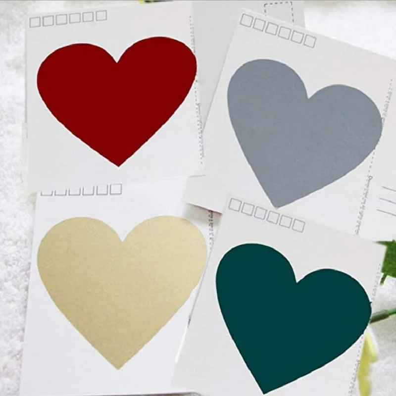 Наклейка с рисунком в форме сердца 200 шт.|Наклейки| |