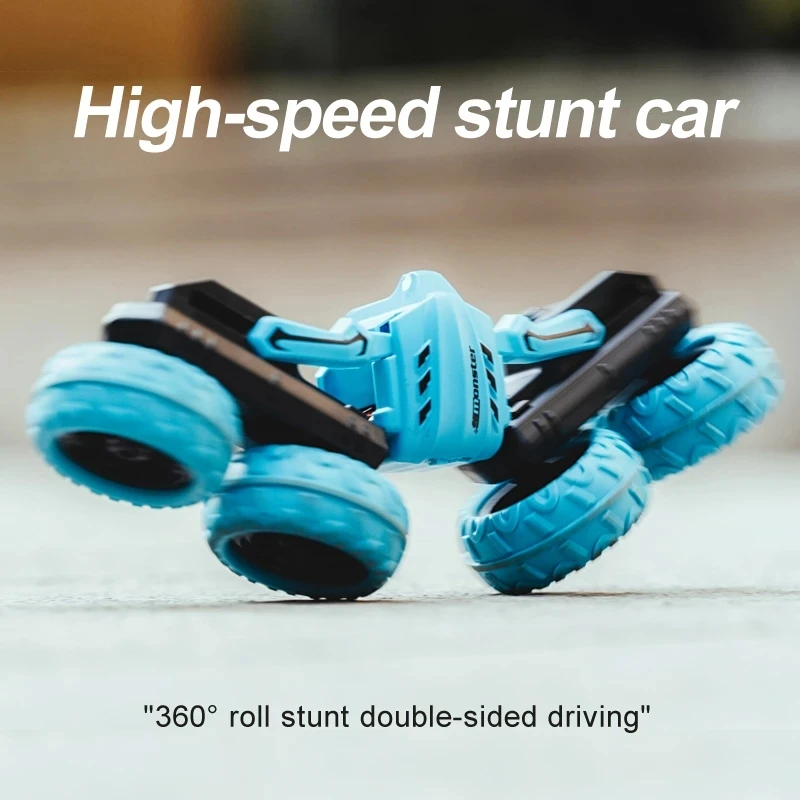 

New High Speed RC Stunt Car Toys For Kid Boys 2.4G Double Side Tipper Remote Control Cars Model Gift For Adult Children