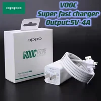 original oppo super charger vooc 20w 5v4a flash useu wall charger microtype c cable for r1111sr9sr7srealme 20w