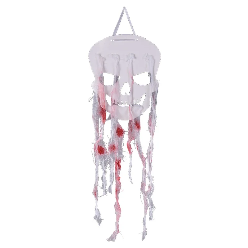 Хэллоуин кровавая дверная занавеска декоративная жуткая ткань дом с