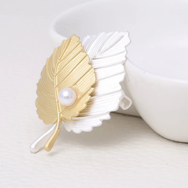 Новые модные аксессуары брошь темпераментные ювелирные изделия двойная