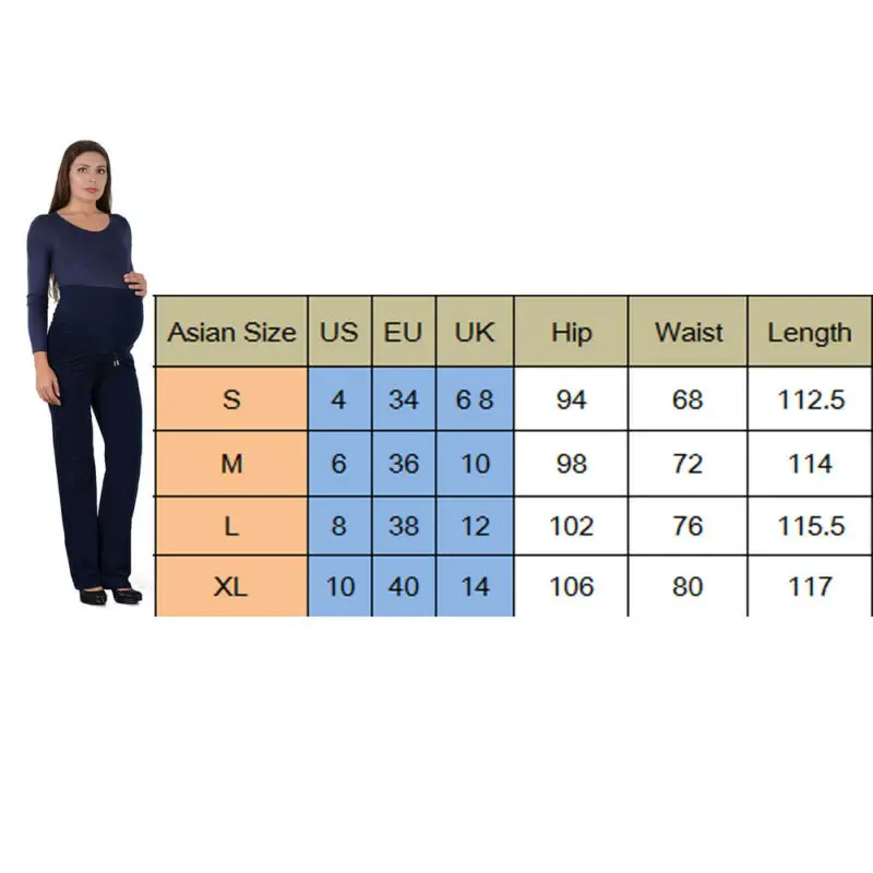 Одежда для беременных теплые Леггинсы Брюки весенне-летние брюки с высокой