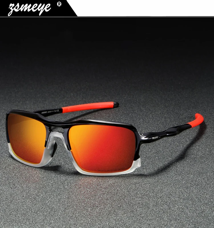 ZSMEYE спортивные поляризованные солнцезащитные очки фирменный дизайн прочный TR90