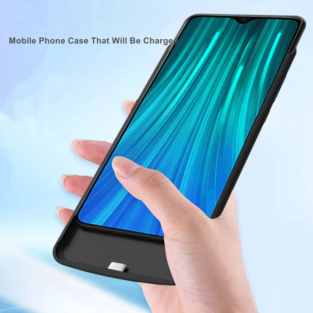 Для Xiaomi Redmi Note 8 Note 8 Pro Чехол для аккумулятора 6500 мАч зарядное устройство чехол для смартфона внешний аккумулятор для Redmi Note 8 Pro Чехол для питания s