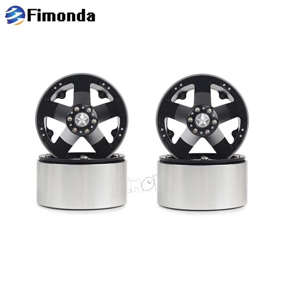 4 шт. алюминиевый сплав 2 дюймовые колесные диски колесо с бедлоком концентратор