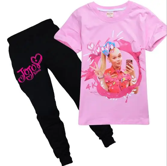 Новые летние короткие костюмы для девочек с героями мультфильмов топы черные