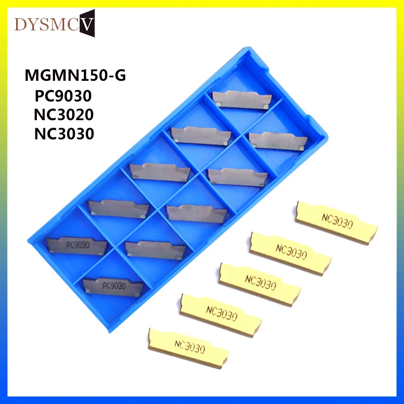 10 шт. MGMN150-PC 9030 NC3020 NC3030 CNC карбид лезвие токарный станок для канавок инструменты |