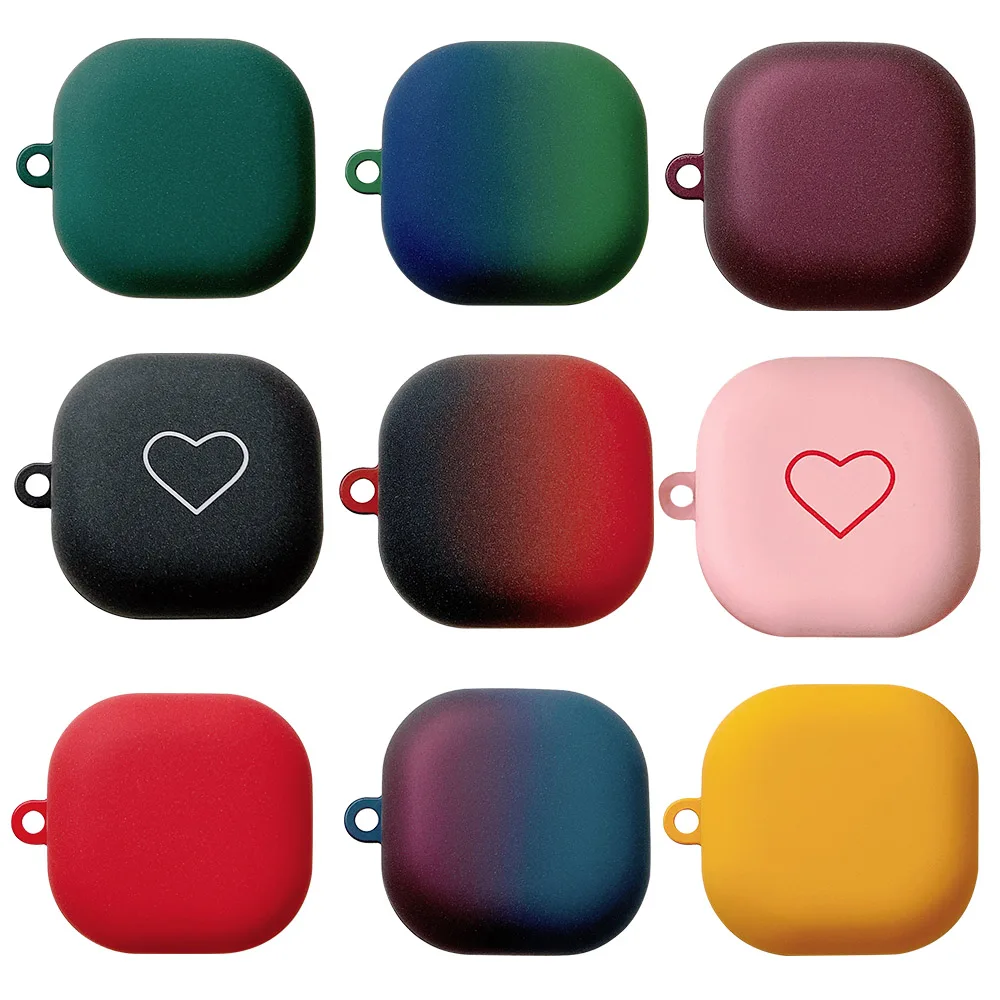 Для Samsung Galaxy Buds Live Case Роскошные градиентные чехлы для наушников с красным сердцем