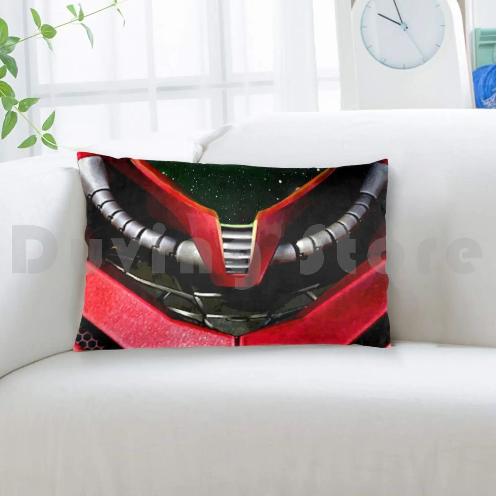Чехол с подушкой Samus Aran 50x75 Metroid Suit Varia Power Space Scifi Gameboy Gaming |