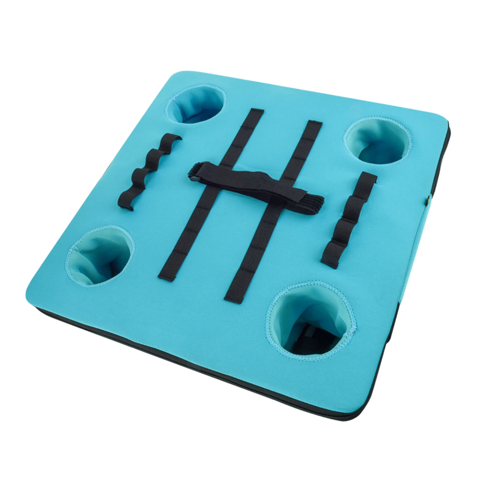

Party Floating Coaster Portable Gift Serving Tray Lightweight Drink Rack Fixed Summer Cup Holder Swimming Pool Square Beach