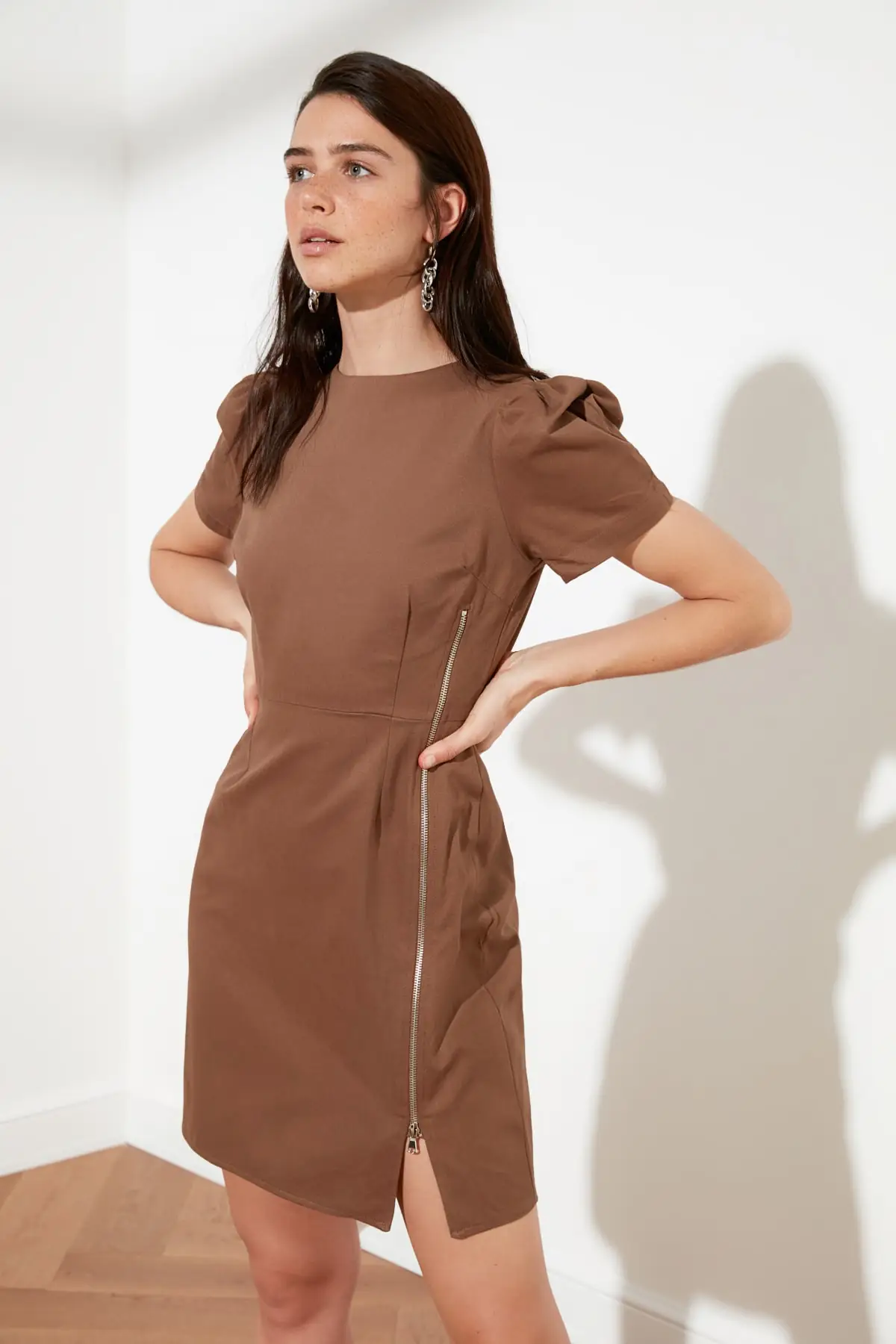 Платье на молнии TWOSS20EL0522|Женские платья| |