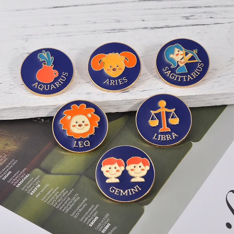 Модная мультяшная брошь с эмалью в виде животного эмалевая Булавка и на лацкан