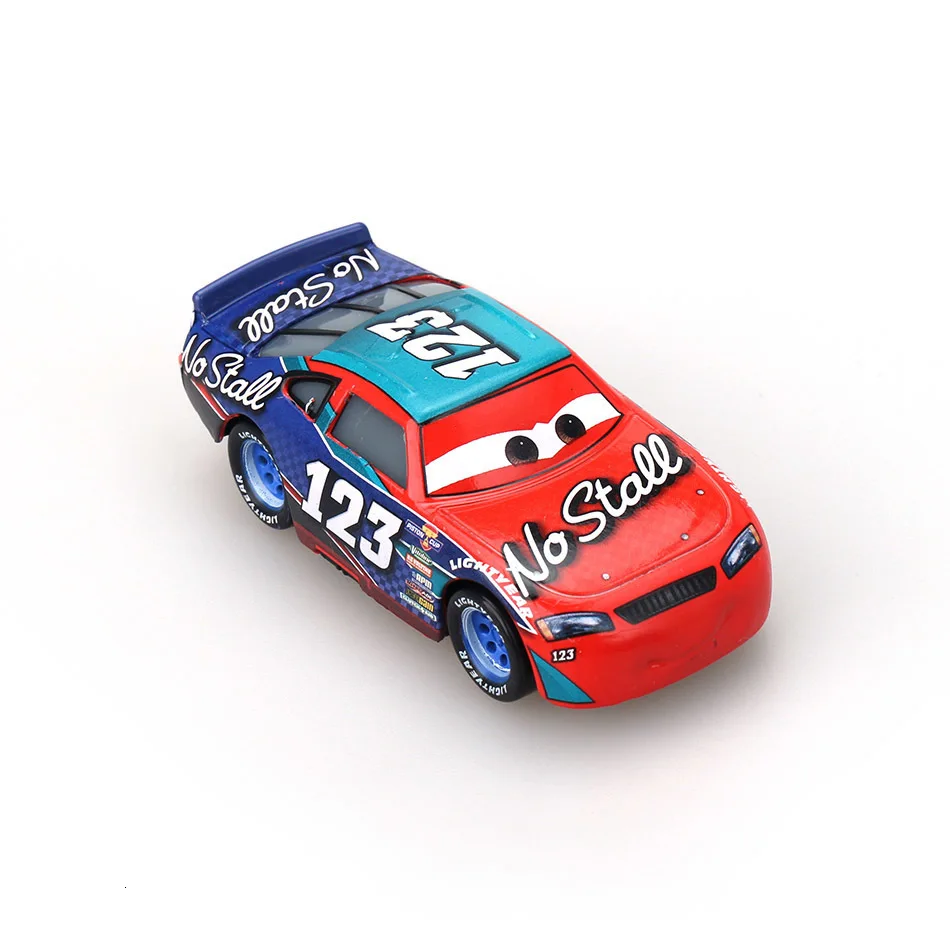 Disney Pixar Cars 2 3 Lightning 40 стиль Mcqueen Mater Jackson Storm Ramirez 1:55 литой автомобиль металлический сплав мальчик детские игрушки подарок
