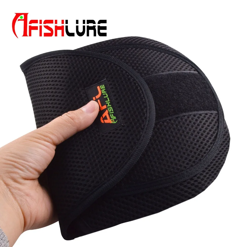 Afishlure рыболовный мешок приманка кастинговая катушка сумки для рыболовных снастей 19,5 см приманка кастинговая катушка защитный чехол черная кастинговая Катушка Сумка