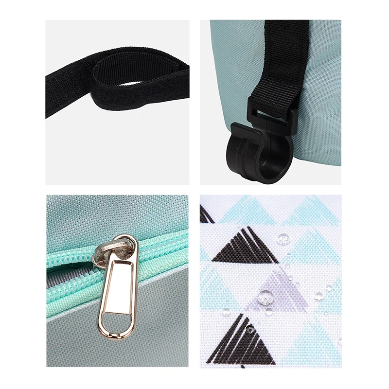 

Portable Baby Stroller Diaper Bag Organizer High Capacity Baby Nappy Bag Mom Maternity Bag Travel Feeding Bottle Bag