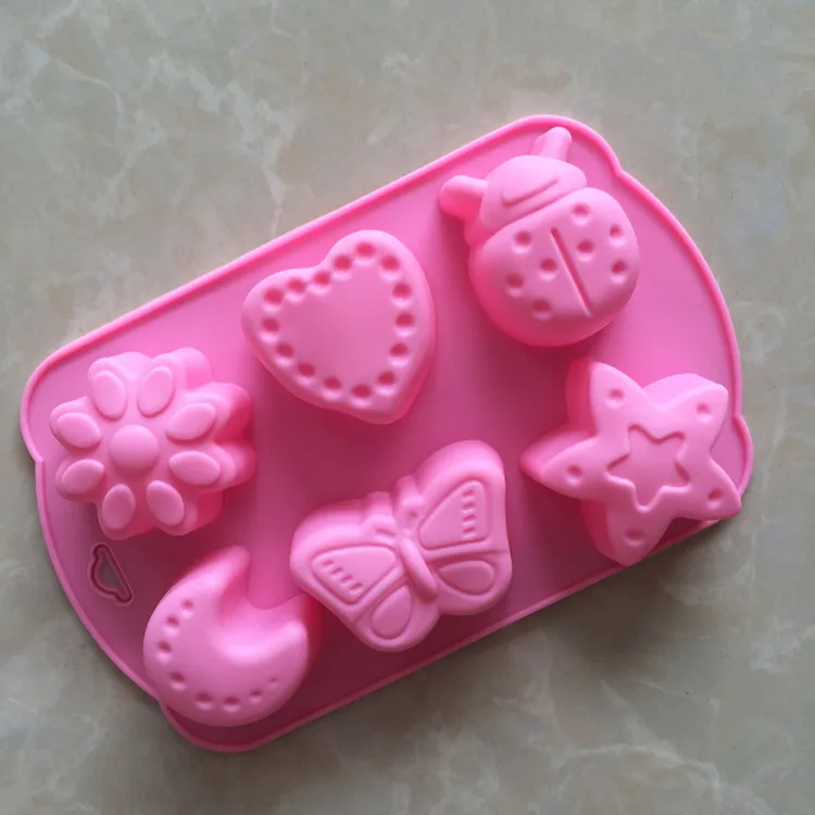 Силиконовые формы для мыла насекомое Луна молд ручной работы торта в комплекте