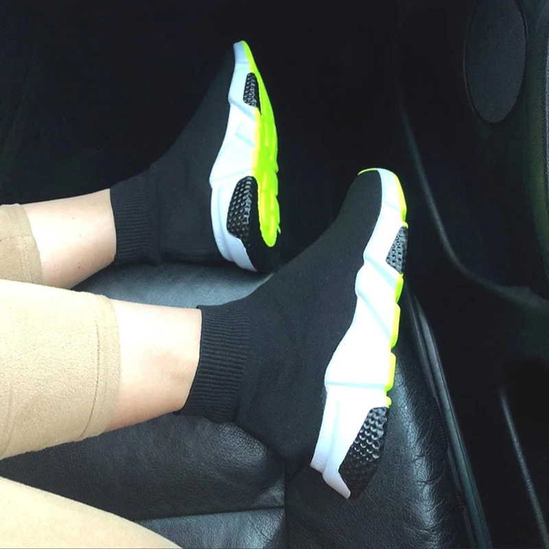 Высокое качество размера плюс женская брендовая обувь 43 44 45 Цвет Черный Обувь на