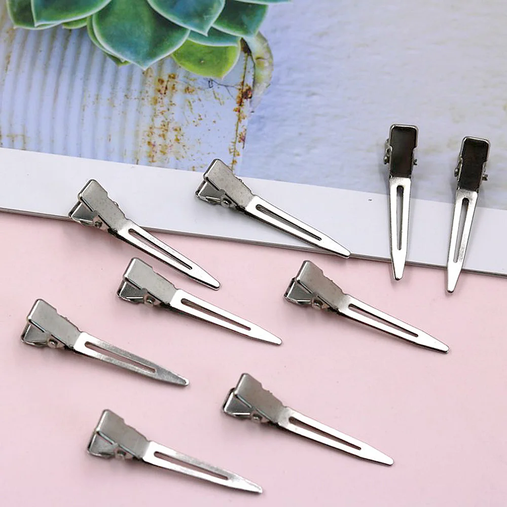 Заколка для волос плоская под крокодила 50 шт.|Шпильки и заколки волос| |