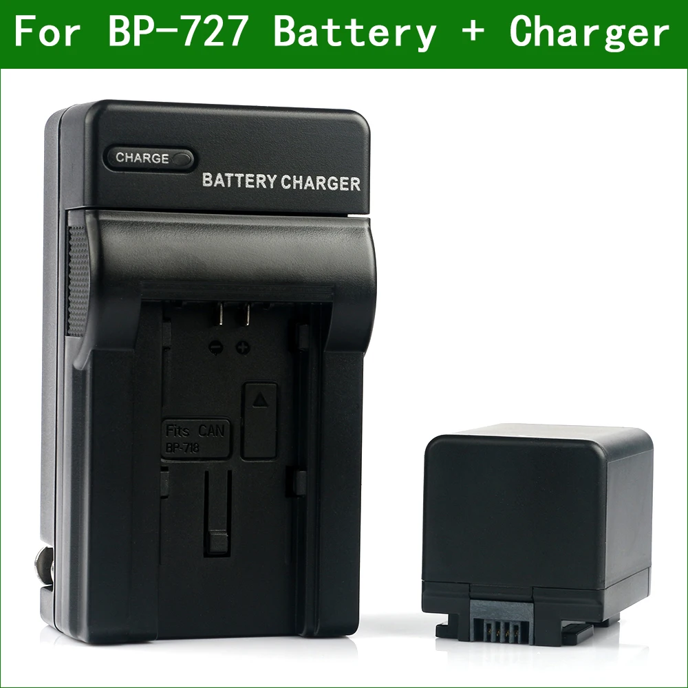 BP 727 BP727 аккумулятор и зарядное устройство для цифровой камеры Canon HF R50 R60 R70 R80 R300 R400