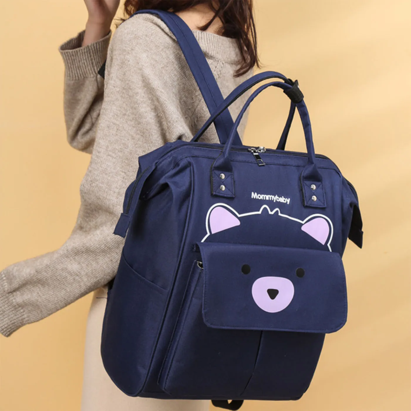 JTOP Fashion Mummy Maternity Diaper Bag Large Nursing Travel Backpack Designer Stroller Baby Care Nappy | Мать и ребенок