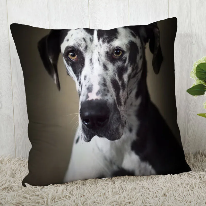 

Dadan Hund Kissen Abdeckung Anpassen Kissenbezug Moderne Home Dekorative Kissen Fall Für Wohnzimmer 45X45cm,40X40cm EINE 2020.4.