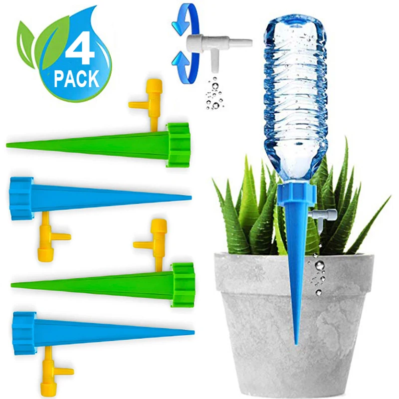 4 шт. автономные автоматического капельного полива Системы Спайк для выращивания