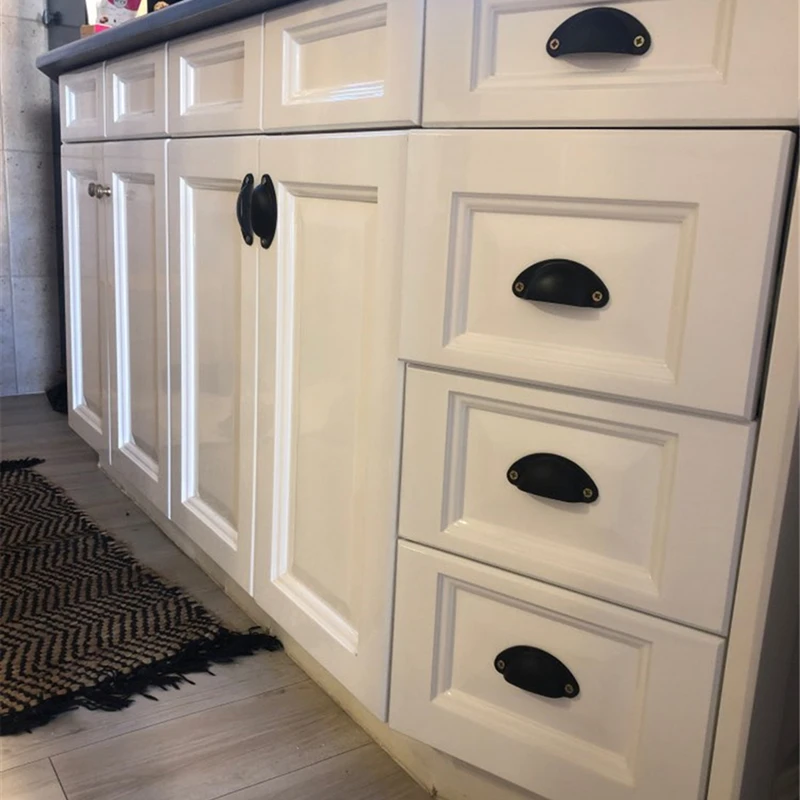 Комплект из 2 предметов в стиле ретро металла для ящика кухонного шкафа дверные