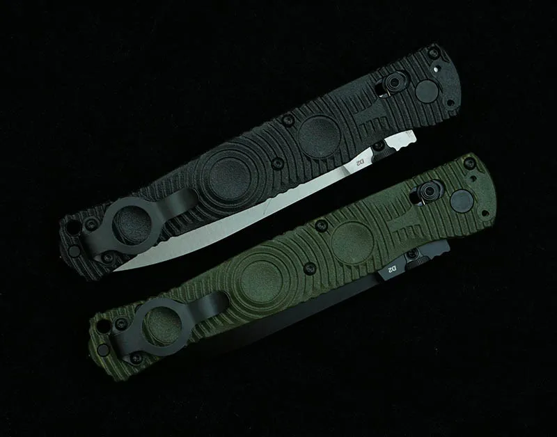 

OEM 391 folding knife nylon fiber handle D2 blade outdoor camping survival kitchen knife fruit knife multifunctional EDC tool