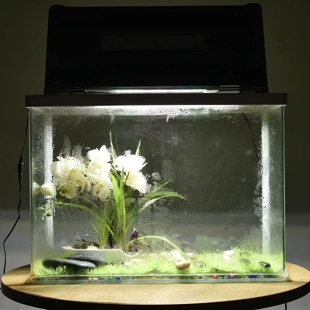 7 цветов AdjustableTimer аквариумный светодиодный светильник ing полный спектр RGB Aqua завод